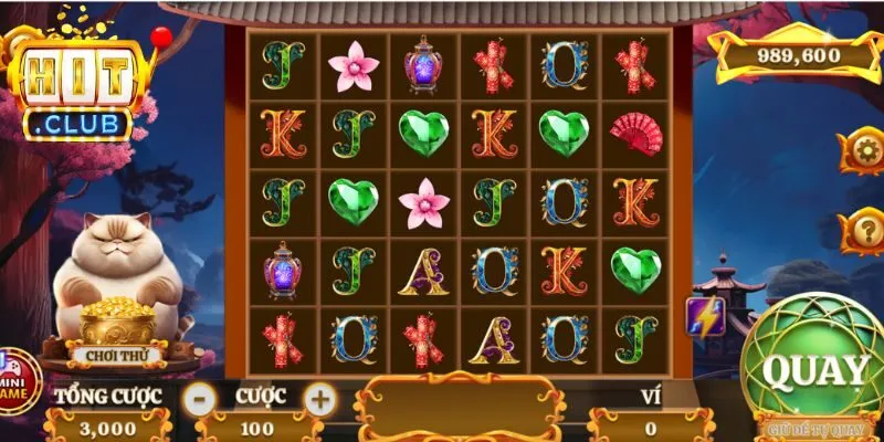 Bộ sưu tập biểu tượng đặc trưng của slot mèo tài lộc