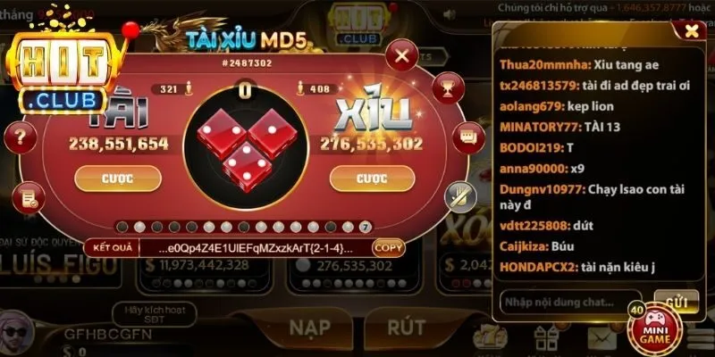 Nội dung bản chất game tài xỉu md5